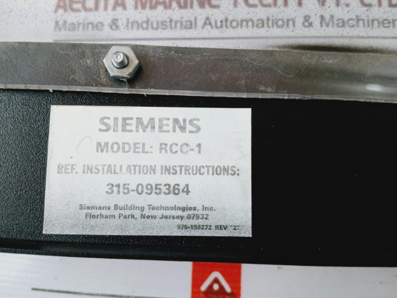 Siemens Rcc-1 Remote Command Center Mkb-3 575-198272 Rev 7 94V-0