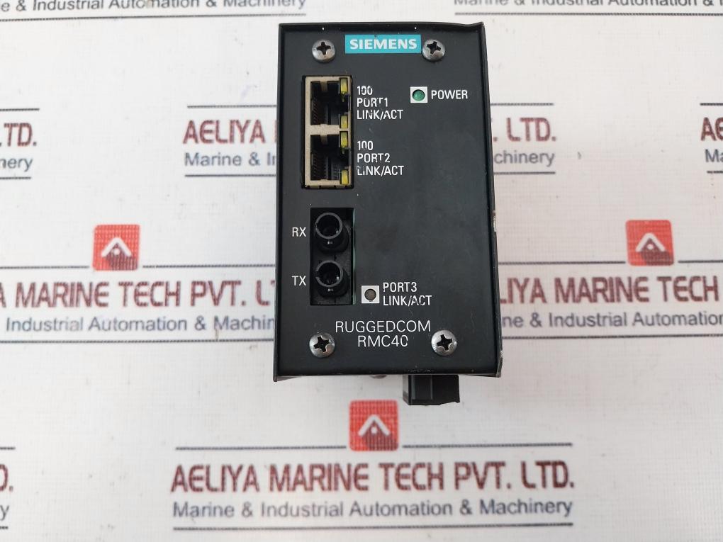 Siemens Rmc40-hi-mt00-xx Managed Ethernet Switch 50-60Hz 100-240V