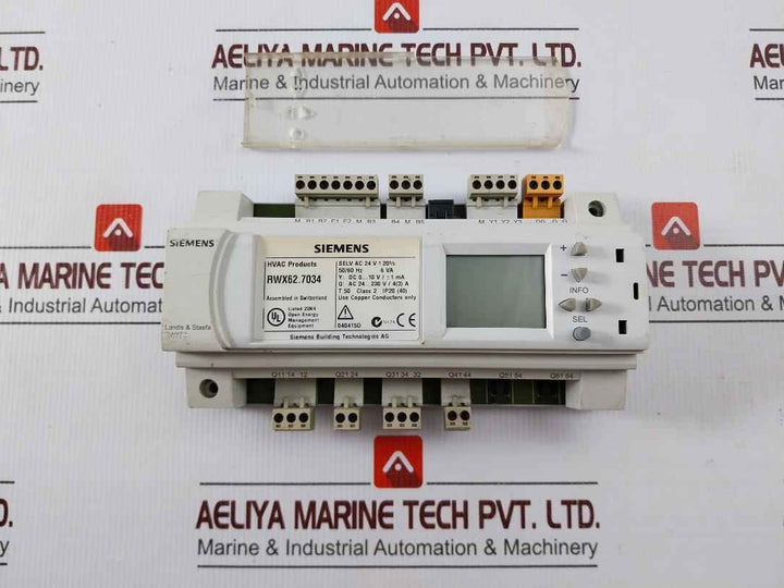 Siemens Rwx62.7034 Universal Controller Module Ac 24-230v/4a 50/60hz