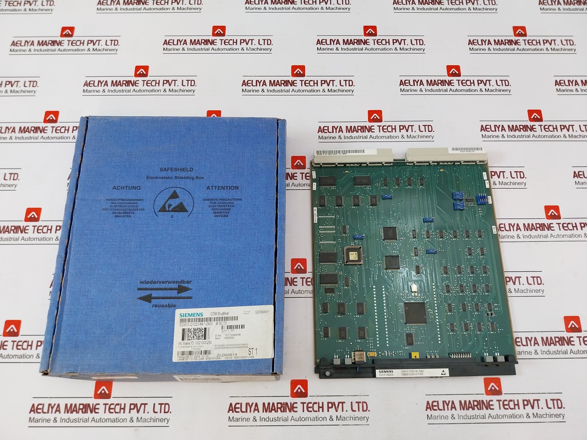 Siemens S30810-q1023-x4-10/03 Printed Circuit Board S30810-q1023-x-r1/03