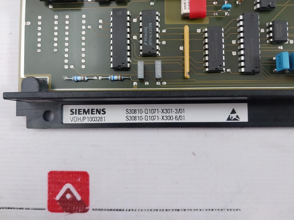 Siemens S30810 Q1071 X301 03 Vr06 W30810-q1071-b304-2 34V1877856