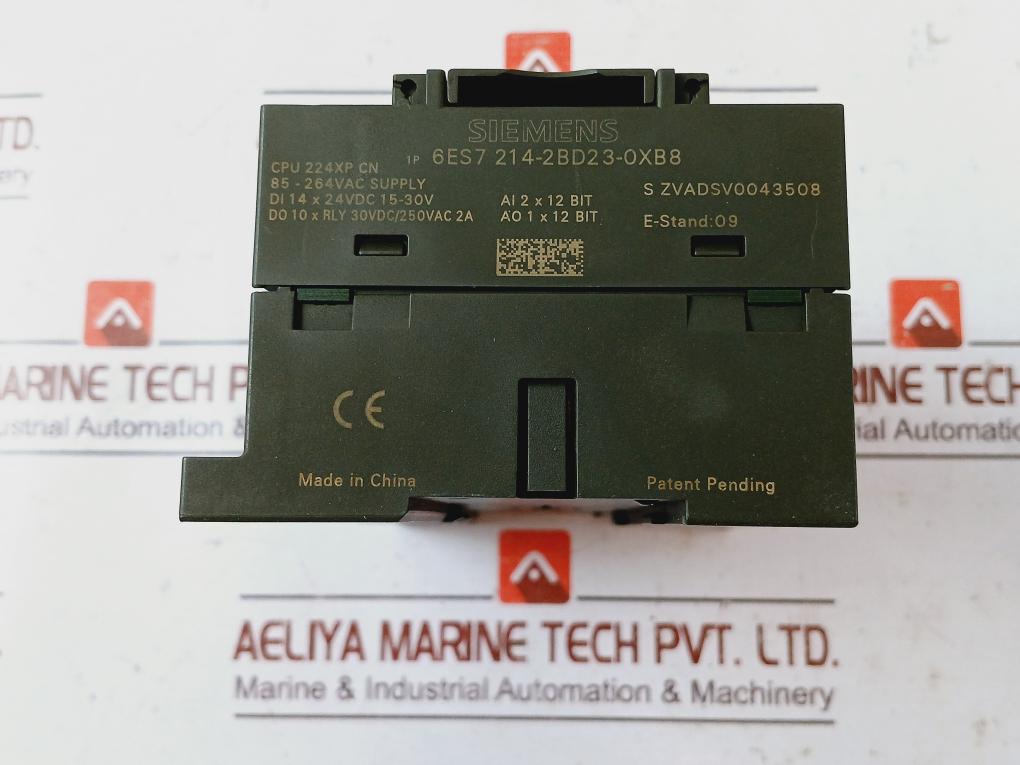 Siemens S7-200 Cn 6Es7214-2Bd23-0Xb8 Programmable Logic Controller 85-264Vac