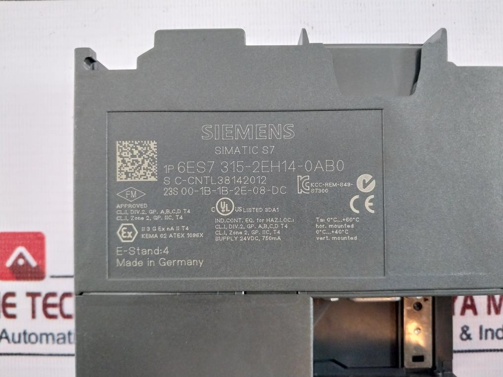 Siemens S7-300 1P 6Es7 315-2Eh14-0Ab0/331-7Kf02-0Ab0/332-5Hf00-0Ab0 Module