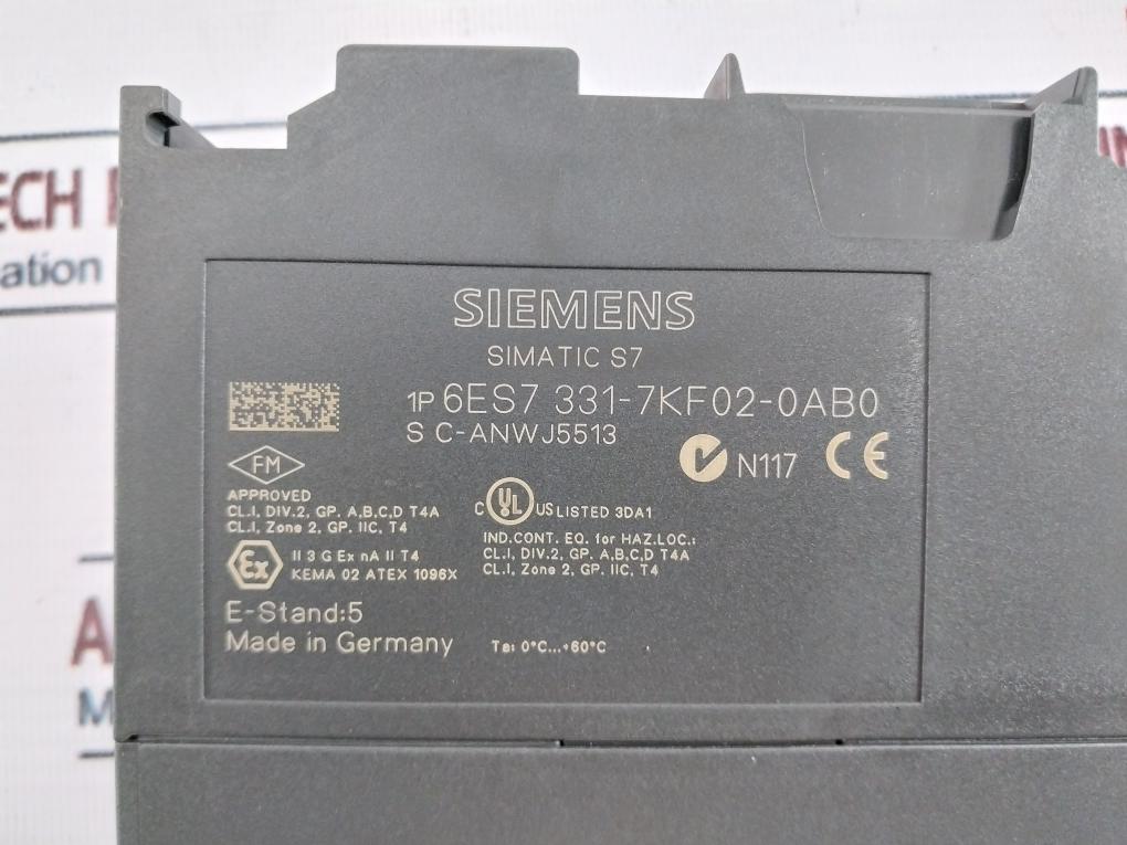 Siemens S7-300 1P 6ES7 315-2EH14-0AB0/331-7KF02-0AB0/332-5HF00-0AB0 Module