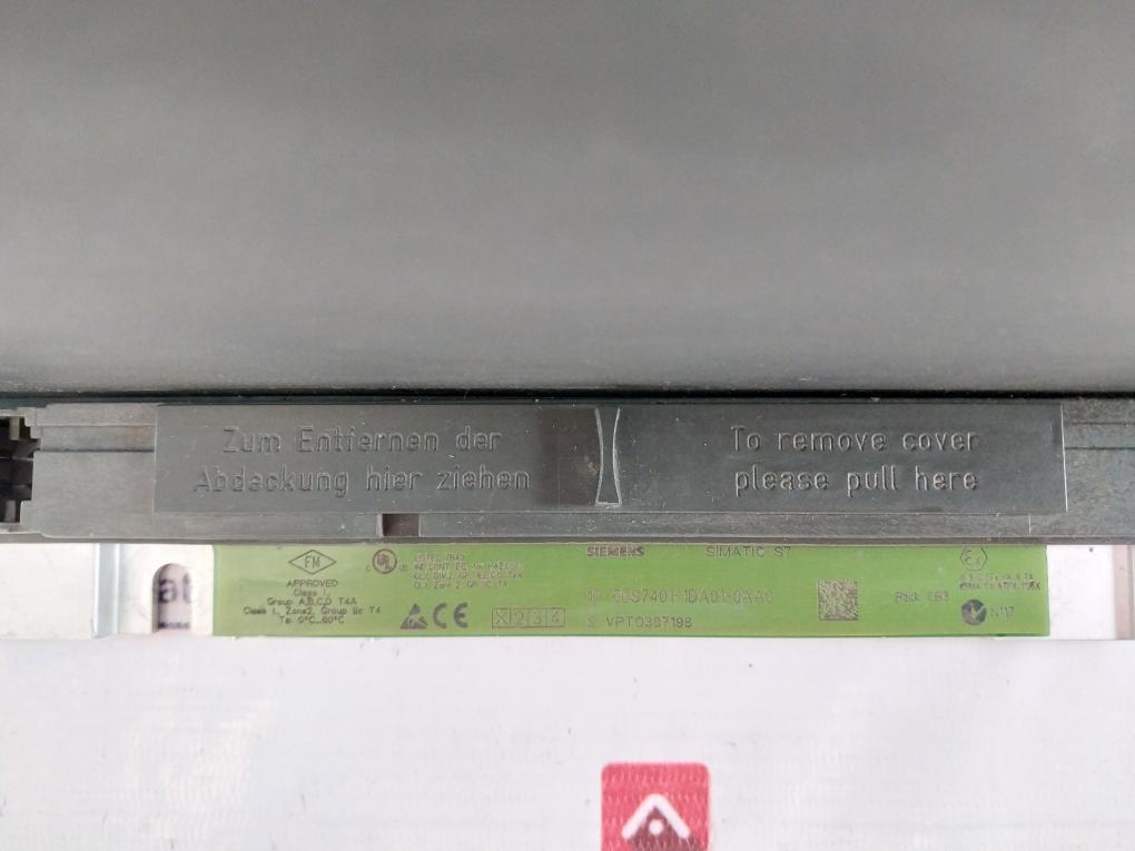 Siemens S7-400 6Es7 414-2Xg04-0Ab0 Cpu Module 405-0Ka02-0Aa0