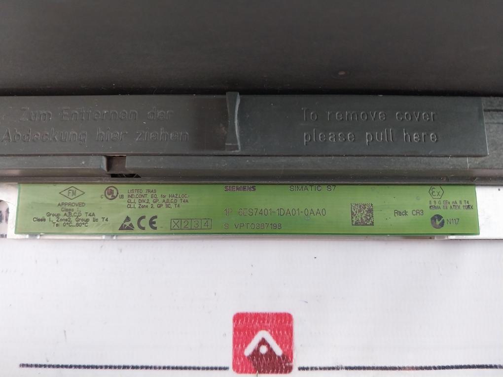 Siemens S7-400 6Es7 414-2Xg04-0Ab0 Cpu Module 405-0Ka02-0Aa0