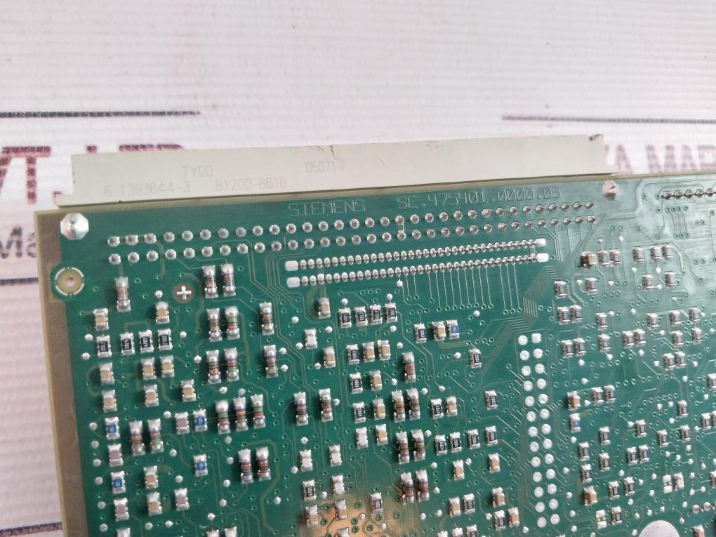 Siemens Se.475401.0000.06 Control Circuit Board 94V