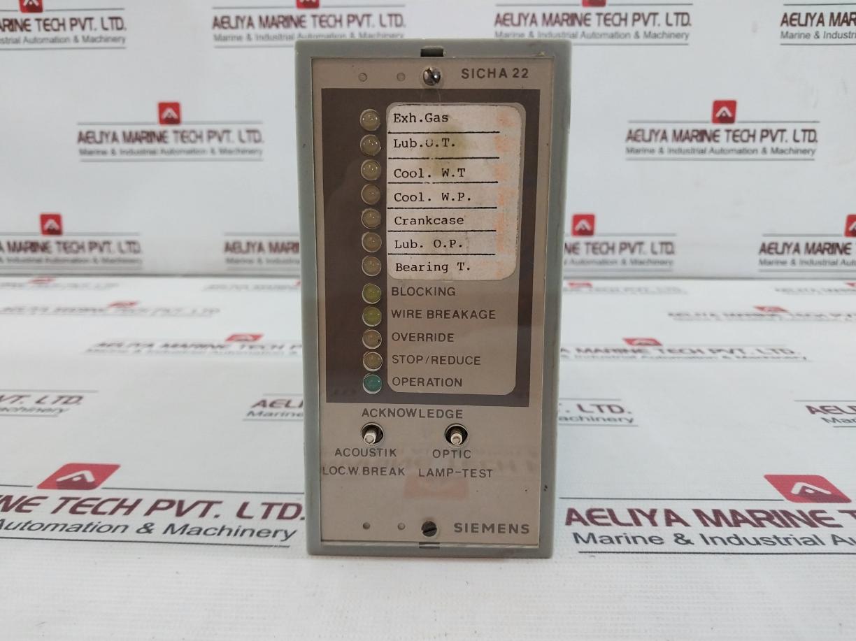 Siemens Sicha 22 Controller Module