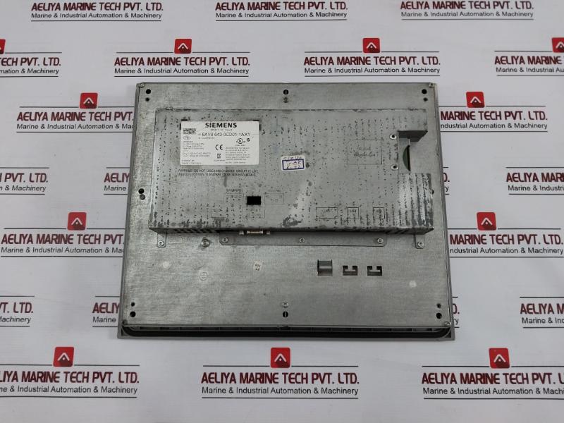 Siemens 1P 6Av6 643-0Cd01-1Ax1 Operator Interface Mp277 10 Touch S C-c5E60716