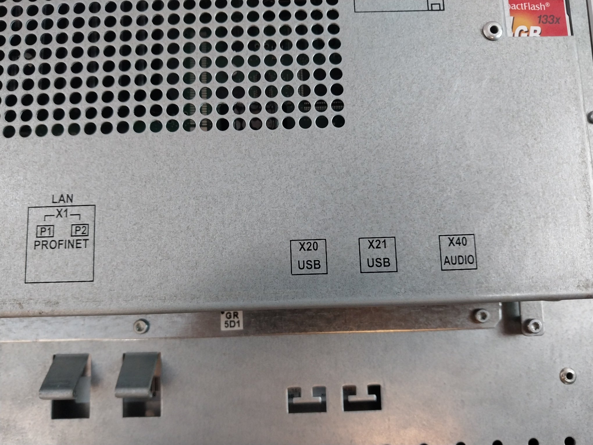 Siemens Simatic 1P 6Av6 644-0Ab01-2Ax0 Touch Panel
