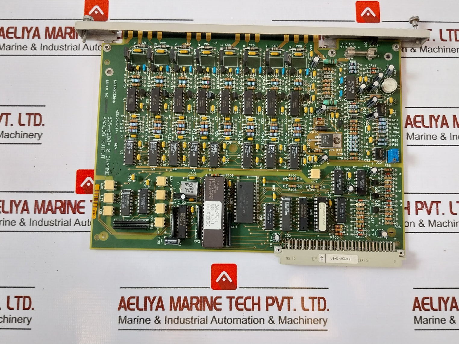 Siemens Simatic 505, 505-6660, 545-1102, 505-6208A, 505-6208B Module Rack