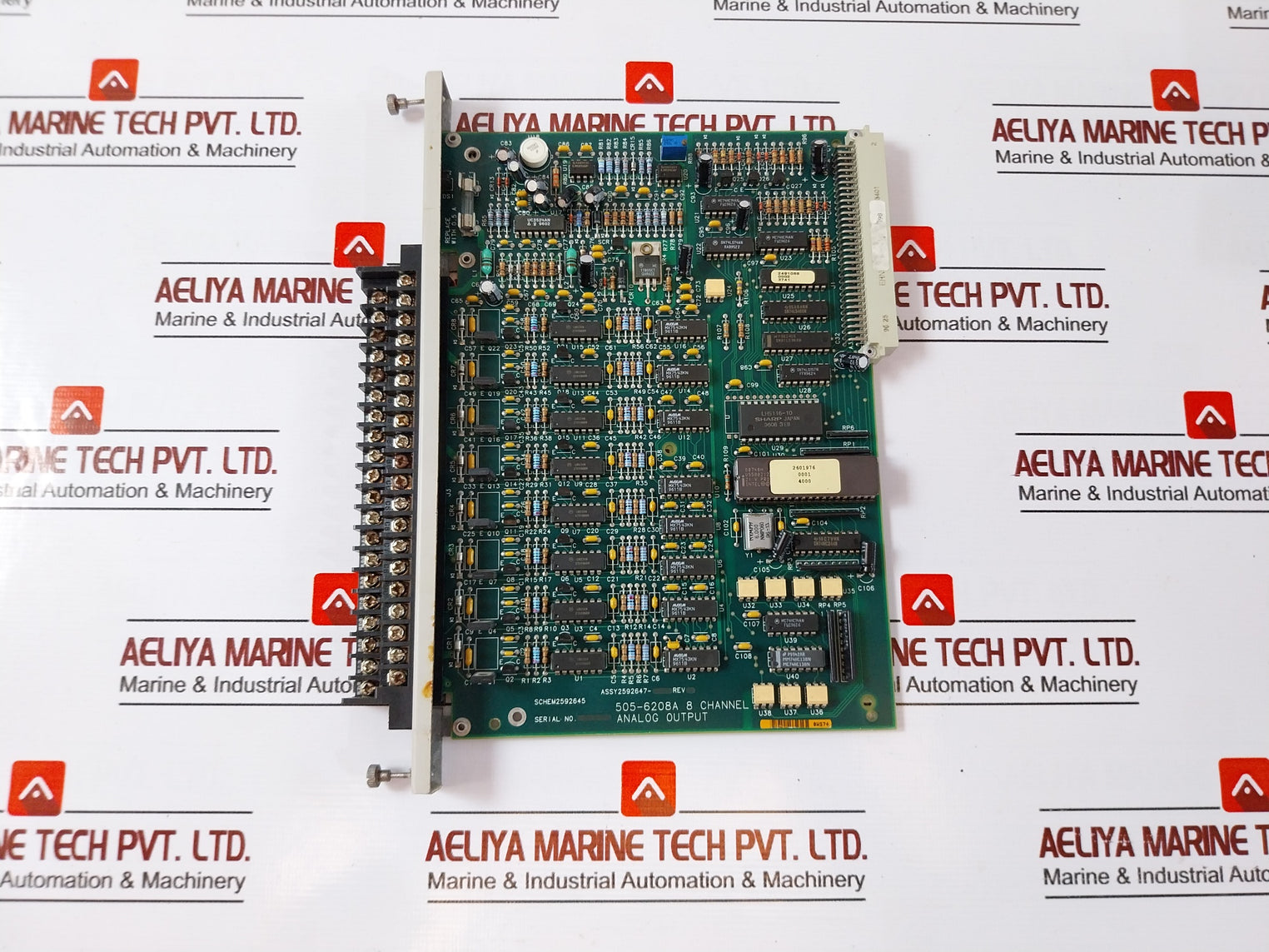 Siemens Simatic 505, 505-6660, 545-1102, 505-6208A, 505-6208B Module Rack