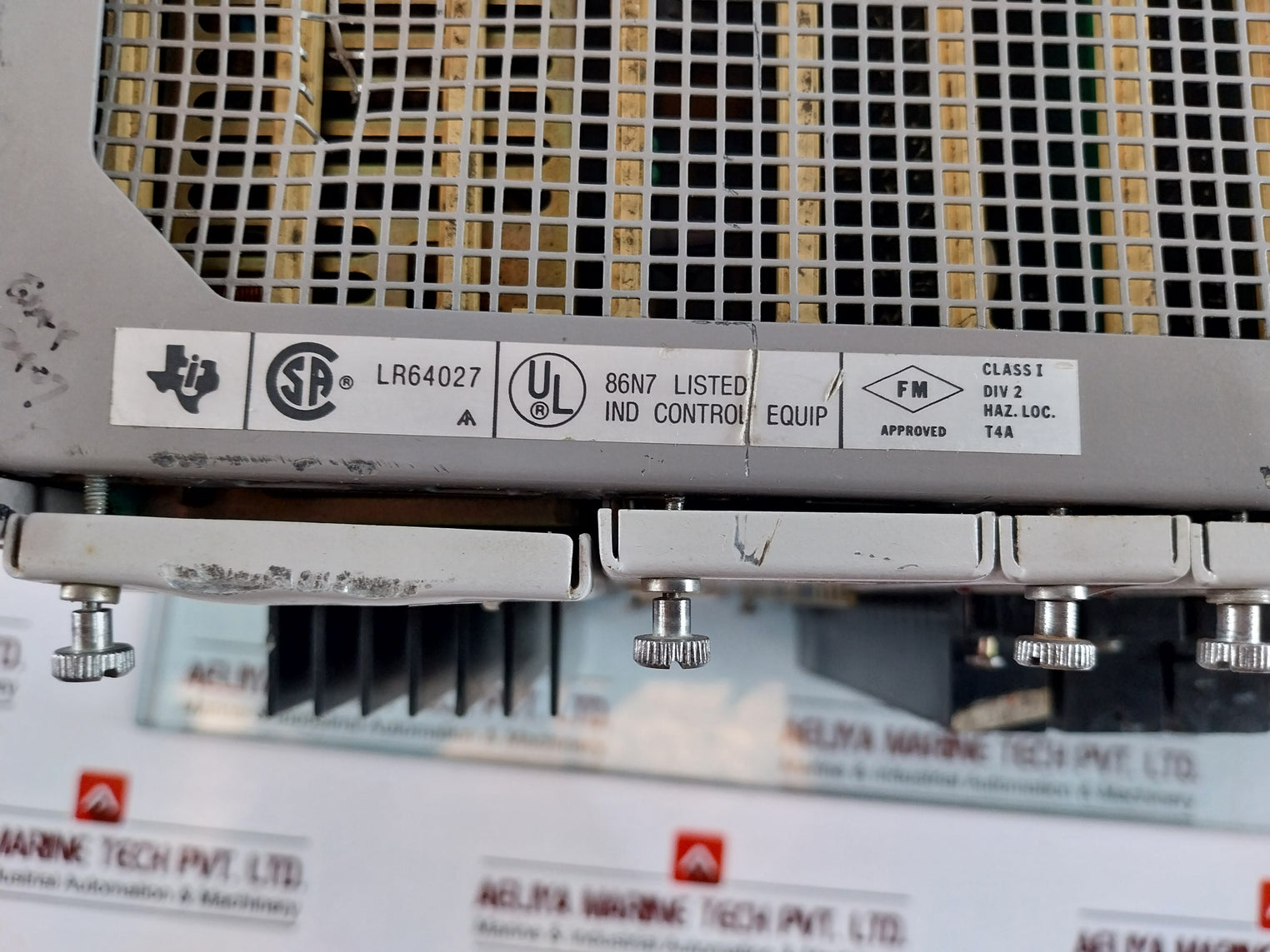 Siemens Simatic 505, 505-6660, 545-1102, 505-6208A, 505-6208B Module Rack