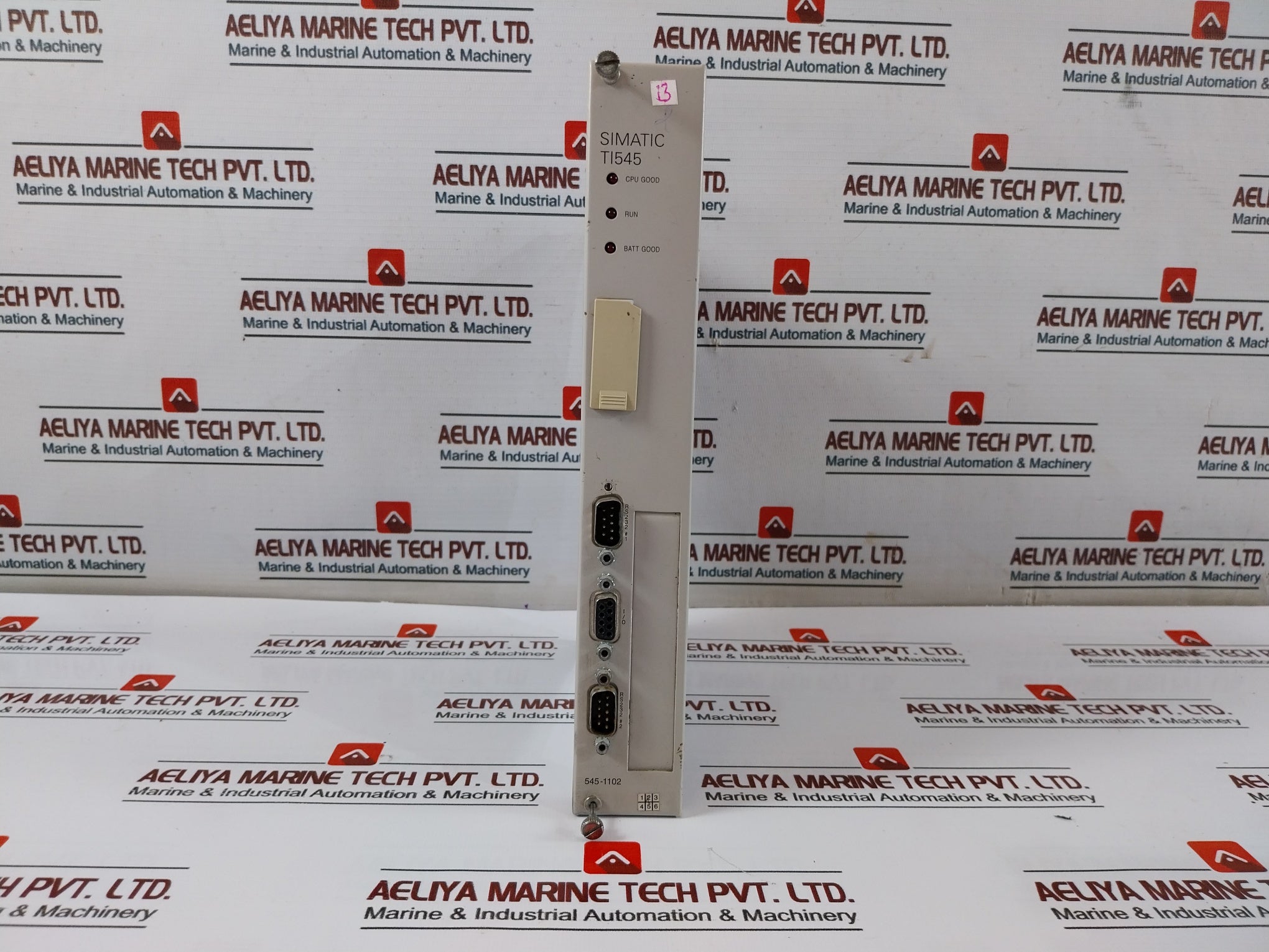 Siemens Simatic 505, 505-6660, 545-1102, 505-6208A, 505-6208B Module Rack
