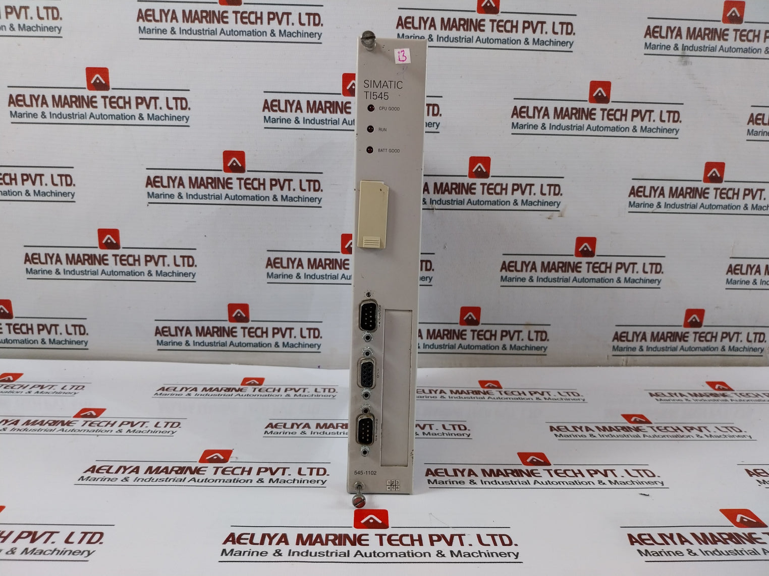 Siemens Simatic 505, 505-6660, 545-1102, 505-6208A, 505-6208B Module Rack