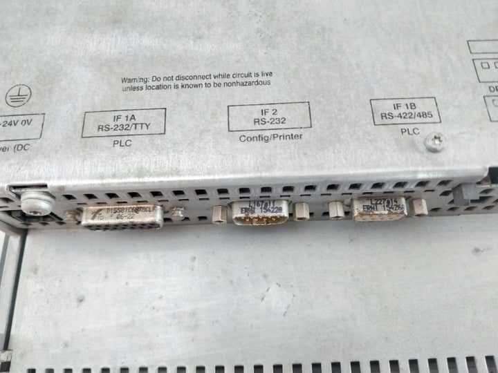 Siemens Simatic 6Av6 545-0Da10-0Ax0 Operator Interface PANEL Dc24V Touch-12 Tft
