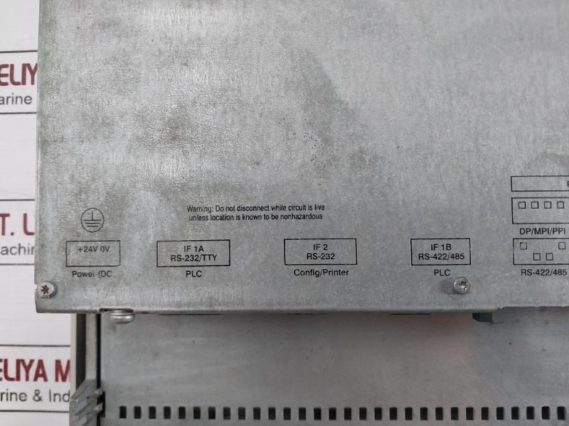 Siemens Simatic 6Av6 545-0Da10-0Ax0 Operator Interface PANEL Dc24V Touch-12 Tft