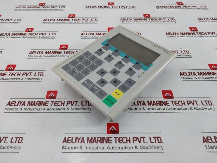 Siemens Simatic 6Av6 641-0Ca01-0Ax1 Operator Panel Op 77B 24V Lc Display Backlit