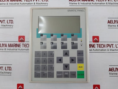 Siemens Simatic 6Av6 641-0Ca01-0Ax1 Operator Panel Op 77B 24V Lc Display Backlit