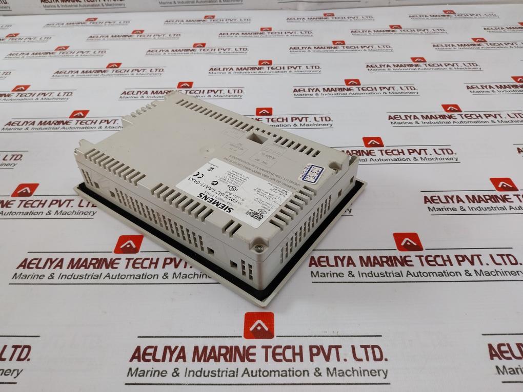 Siemens Simatic 6Av6 642-0Aa11-0Ax1 Operator Interface Touch Panel Dc24V