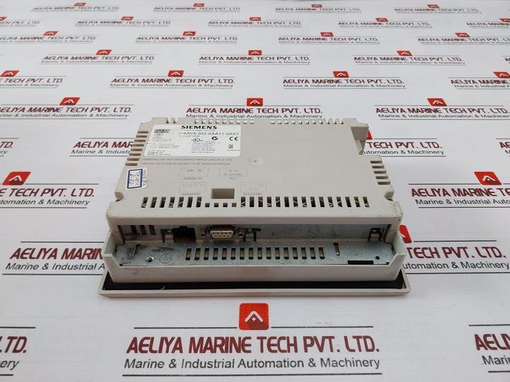 Siemens Simatic 6Av6 642-0Aa11-0Ax1 Operator Interface Touch Panel Dc24V