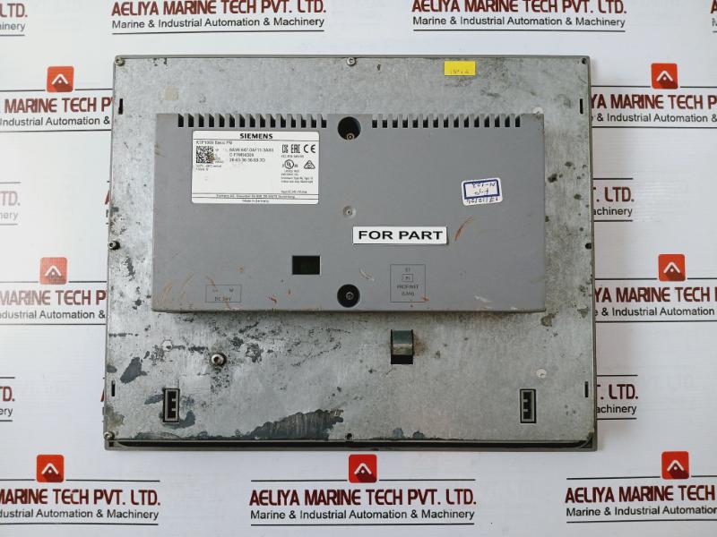 Siemens Simatic 6Av6 647-0Af11-3Ax0 Hmi Touch Panel Dc 24V 1A