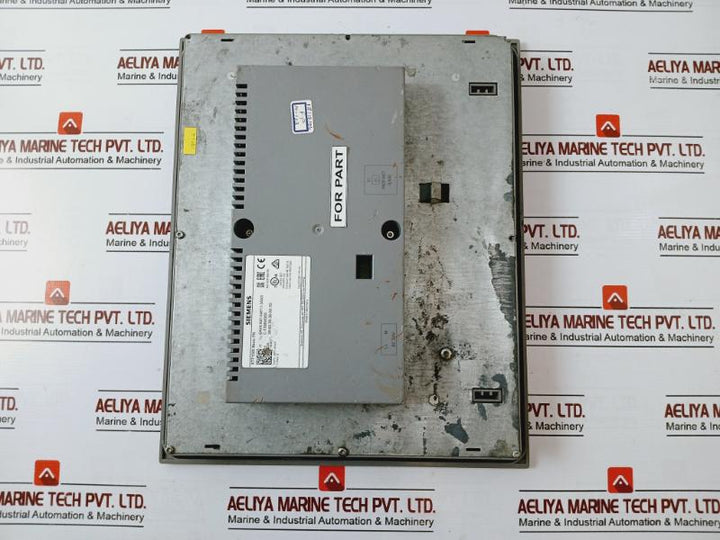 Siemens Simatic 6Av6 647-0Af11-3Ax0 Hmi Touch Panel Dc 24V 1A