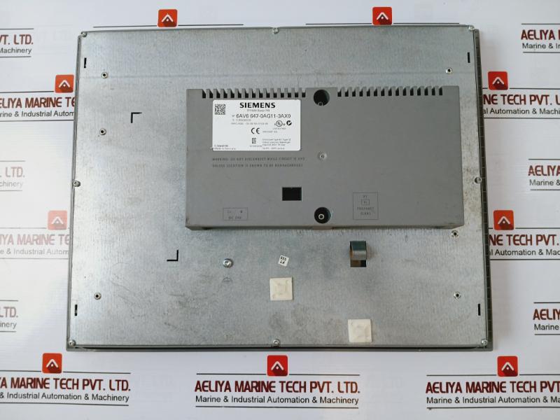 Siemens 6Av6 647-0Ag11-3Ax0 Simatic Touch Panel Dc 24V/1A Max Tp1500 Basic Pn