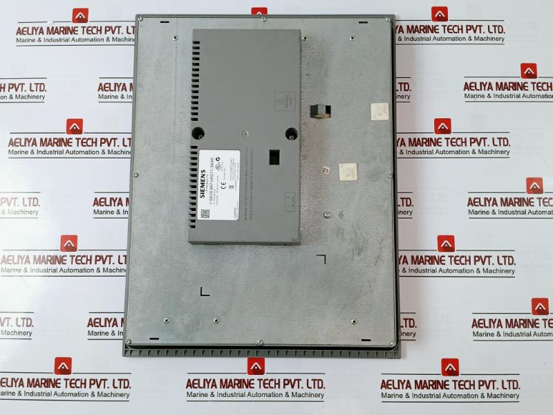 Siemens 6Av6 647-0Ag11-3Ax0 Simatic Touch Panel Dc 24V/1A Max Tp1500 Basic Pn