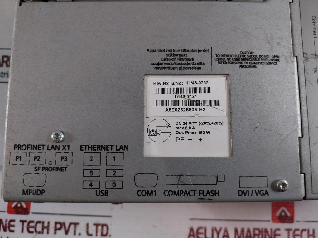 Siemens Simatic 6Bk1000-0Ae40-1Aa0 Control Computer Box Pc 627B Dc 24V