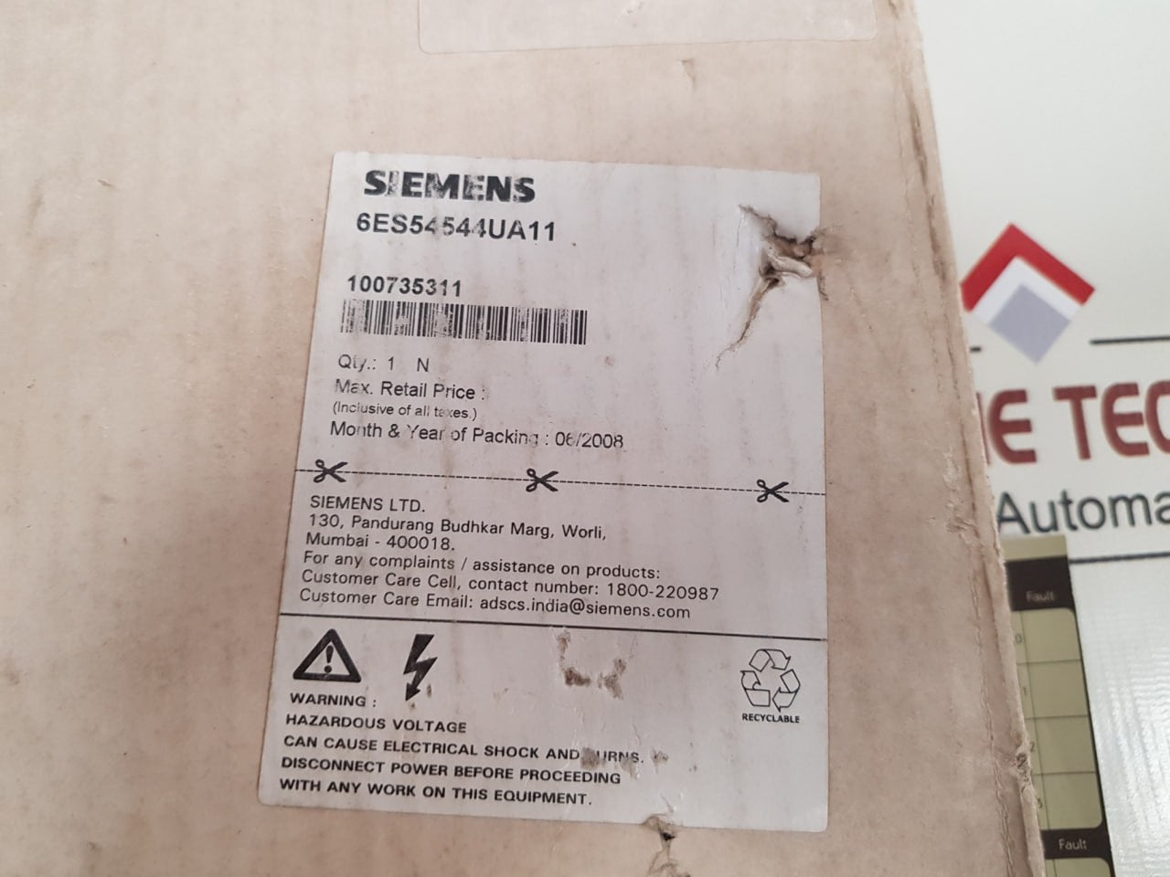 Siemens Simatic 6Es5 454-4Ua11 Digital Module