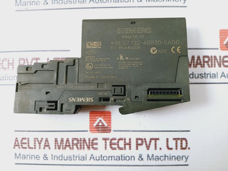Siemens Simatic 6Es7 132-4Bb30-0Ab0 Dp 5 Electronic Module For Et 200S 2 Do
