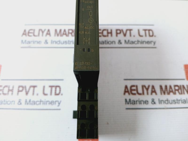 Siemens Simatic 6Es7 132-4Hb00-0Ab0 Dp 5 Electronic Module For Et 200S 5A 24V Dc