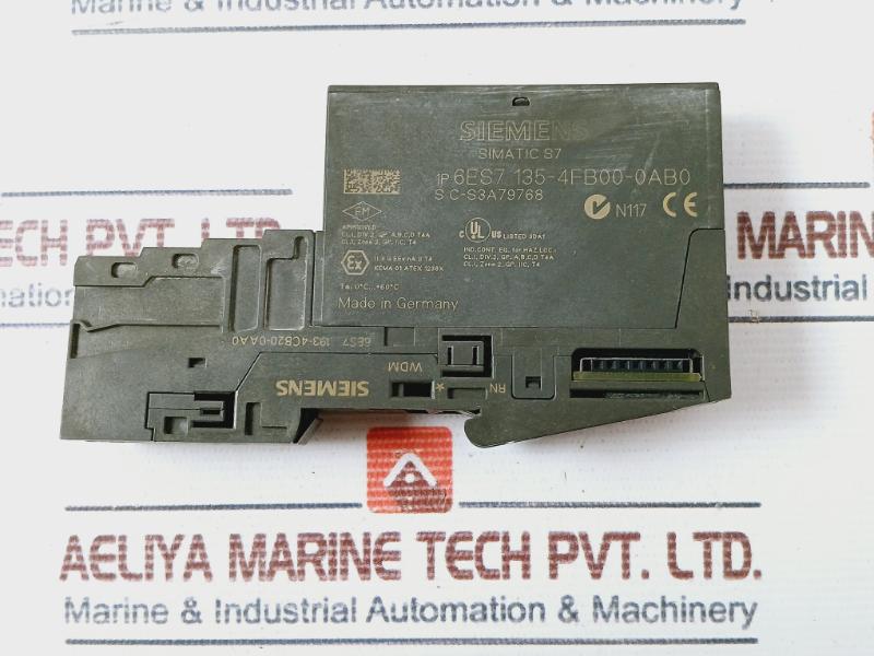 Siemens Simatic 6Es7 135-4Fb00-0Ab0 Dp Electronic Module For Et 200S 2 Ao
