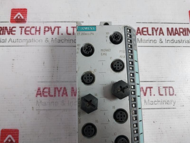 Siemens Simatic 6Es7 141-6Bg00-0Ab0 Et200 Digital Input Module V7.0.1 24Vdc Ip67