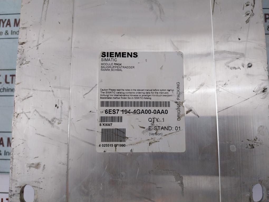 Siemens Simatic 6ES7 194-4AD00-0AA0 DC 24V Input Interface Module