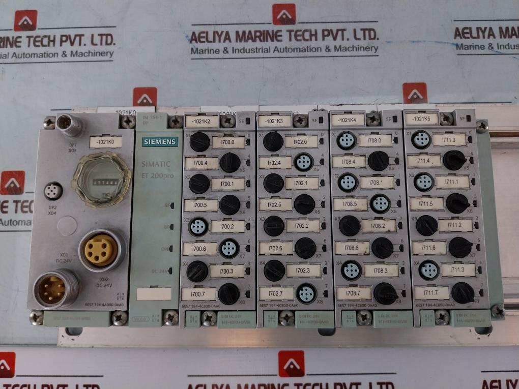 Siemens Simatic 6Es7 194-4Ad00-0Aa0 Dc 24V Input Module 1000Mm Small