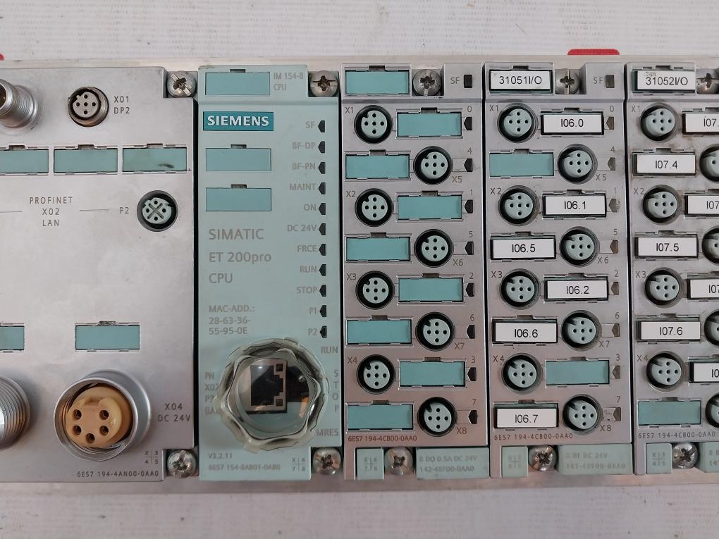 Siemens Simatic 6Es7 194-4An00-0Aa0 Rack Module Ver V3.2.11 6Es7 194-4Ga00-0Aa0