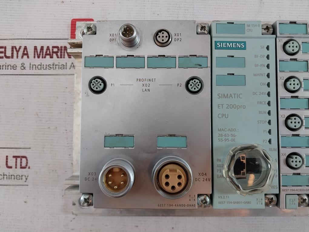 Siemens Simatic 6Es7 194-4An00-0Aa0 Rack Module Ver V3.2.11 6Es7 194-4Ga00-0Aa0