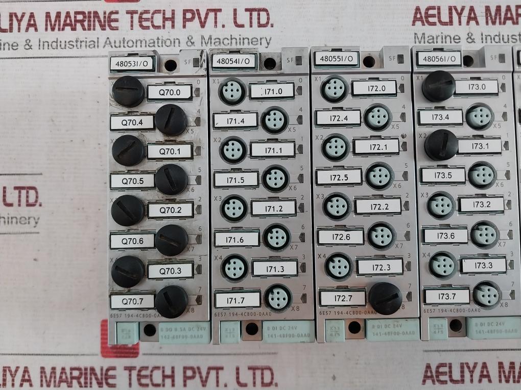 Siemens Simatic 6Es7 194-4Cb00-0Aa0 Dp Connection Module For Digital Elec Module