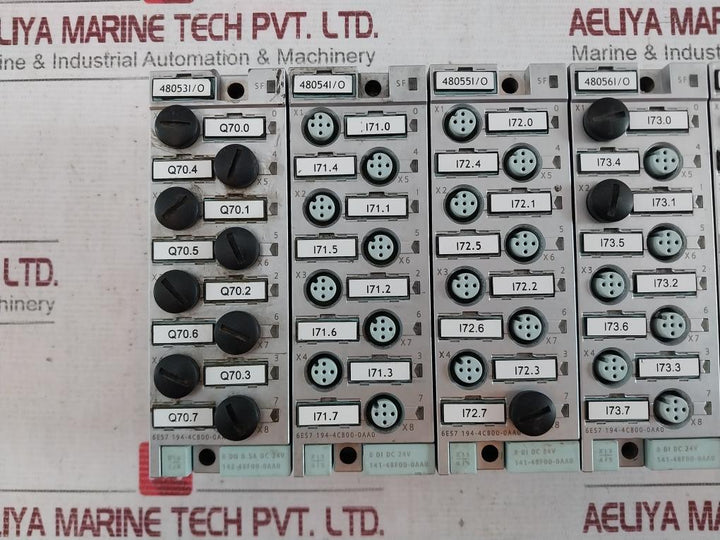 Siemens Simatic 6Es7 194-4Cb00-0Aa0 Dp Connection Module For Digital Elec Module