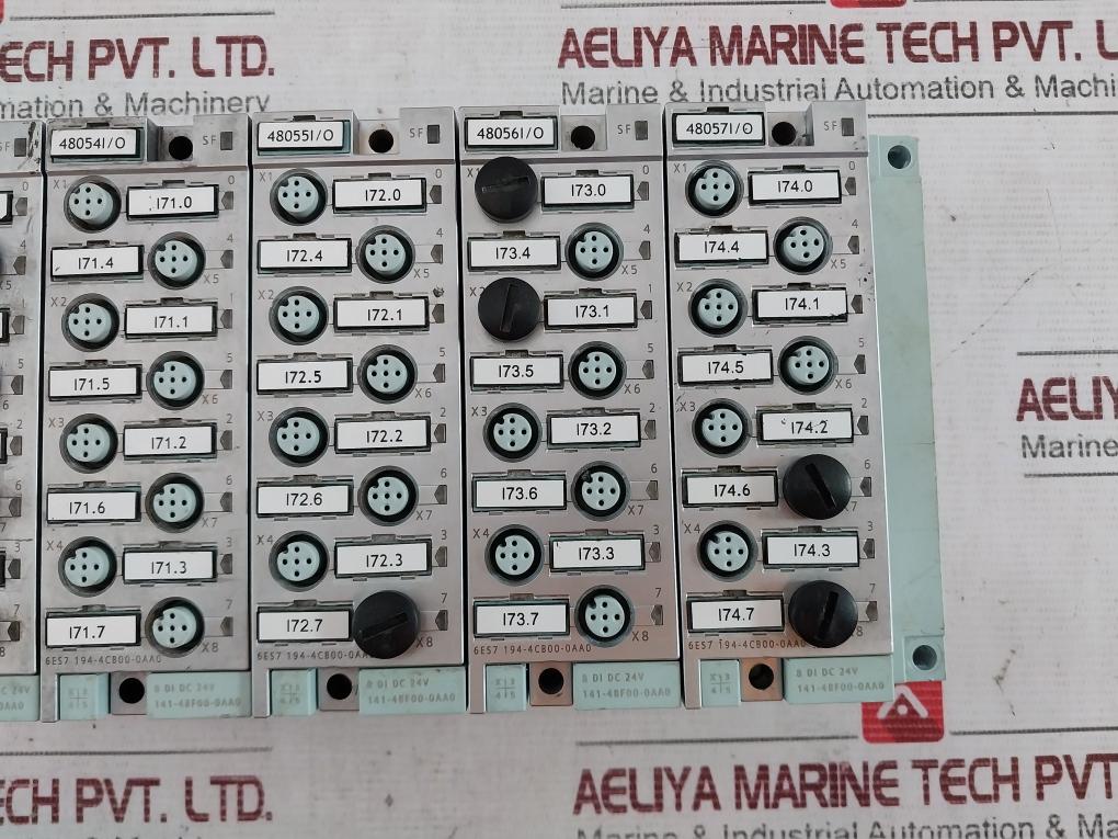 Siemens Simatic 6Es7 194-4Cb00-0Aa0 Dp Connection Module For Digital Elec Module