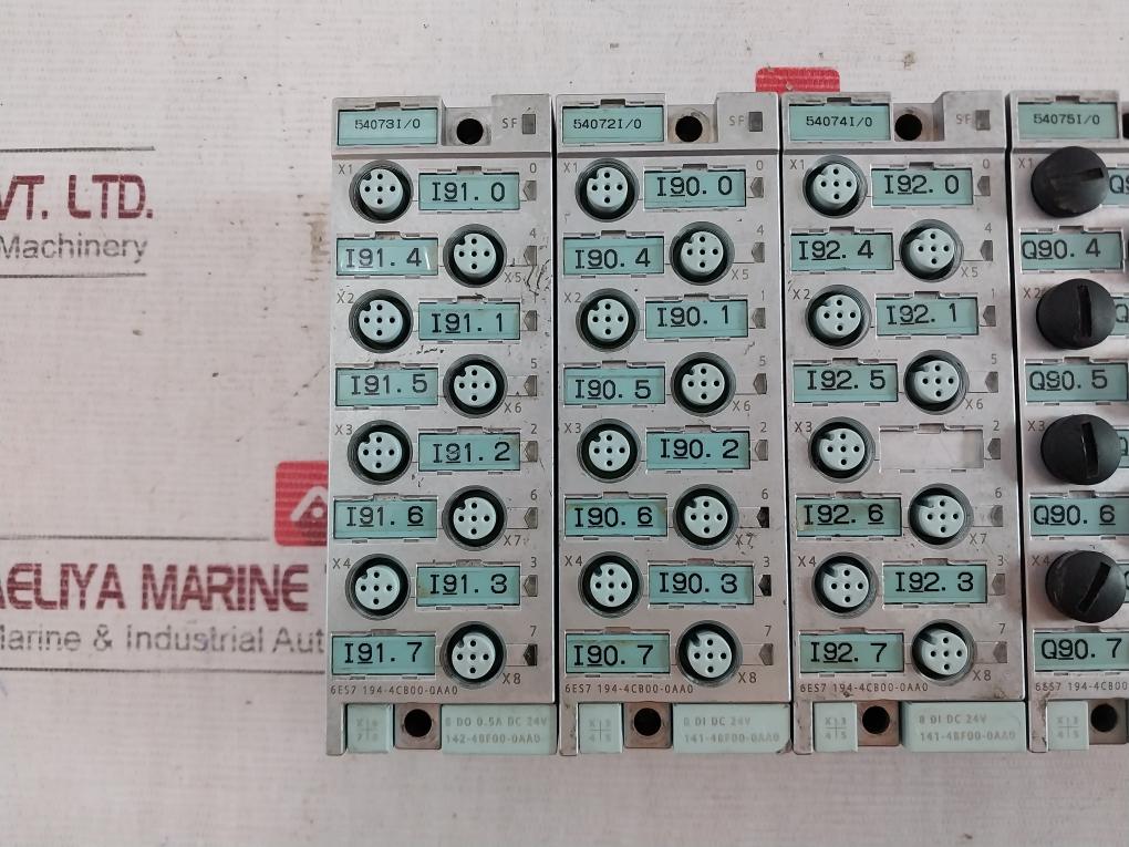Siemens Simatic 6Es7194-4Cb00-0Aa0 Dp Connection Module For Digital Elec Module