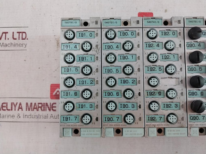 Siemens Simatic 6Es7194-4Cb00-0Aa0 Dp Connection Module For Digital Elec Module