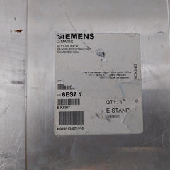 Siemens Simatic 6Es7 194-4Ga00-0Aa0 500Mm Narrow Module Rack Assembly Carrier