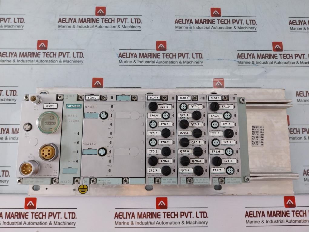 Siemens Simatic 6Es7 194-4Ga00-0Aa0 500Mm Narrow Module Rack Assembly Carrier