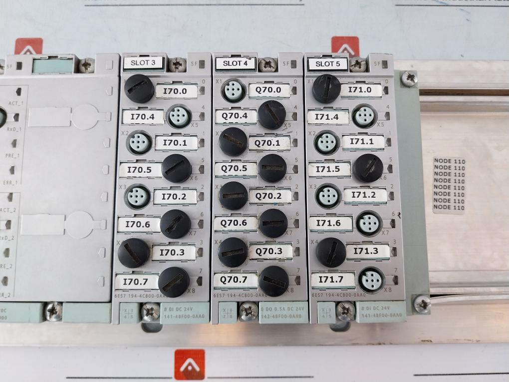 Siemens Simatic 6Es7 194-4Ga00-0Aa0 500Mm Narrow Module Rack Assembly Carrier