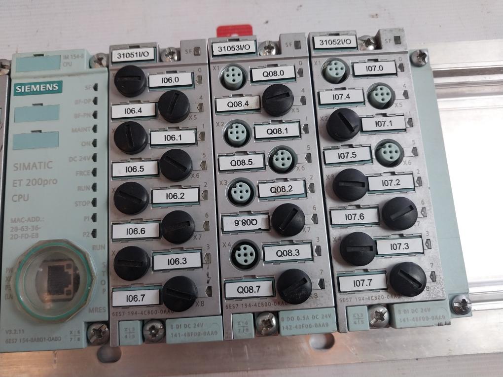 Siemens Simatic 6Es7 194-4Ga00-0Aa0 Et 200Pro Mounting Carrier Rack Module 500Mm