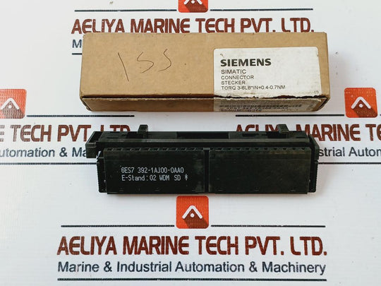 Siemens Simatic 6Es7 392-1Aj00-0Aa0 Front Connector For Signal Module