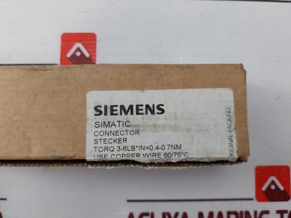 Siemens Simatic 6Es7 392-1Aj00-0Aa0 Front Connector For Signal Module 0.4-0.7Nm